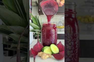 The best beet juice recipe, reduce blood pressure and inflammation #juicing #juicerecipe #immunity