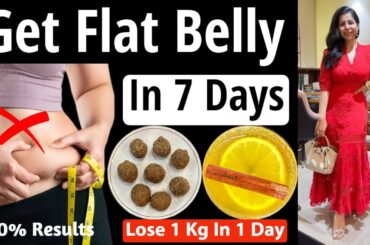 Get Flat Belly/Stomach | Lose Belly Fat Fast In 7 Days | Lose Fat Fast In Hindi | Fat to Fab