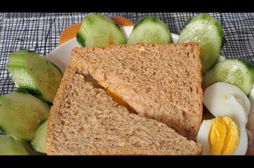Weight Loss Lunch Recipe |Egg Sandwich | Healthy Sandwich Recipe for weight Loss |Boiled egg Recipe