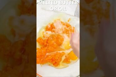 Carrot muffins for baby and kids healthy recipes with no added sugar! check the comment for recipe