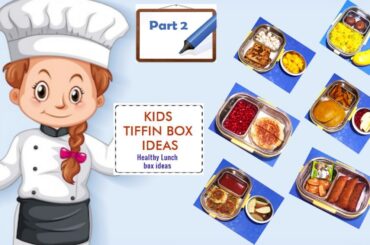 full week tiffin recipes for kids part 2 / healthy lunch recipes for kids #youtube#kidslunchrecipe
