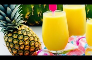 The best healthy recipes to follow for adhering to a pineapple juice diet.