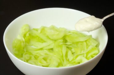 Forget blood sugar and obesity! Cucumbers are real gold! HEALTHY RECIPE