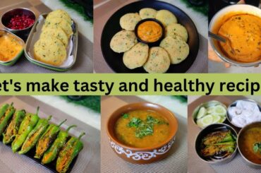 let's make tasty and healthy food recipes! Healthy Tiffin Recipes|