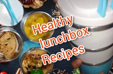 Healthy lunch box ideas for school kids|Desi lunch box recipes|Husband lunch box ideas|office Thali