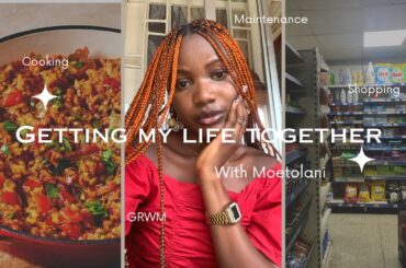 Living Series #2| Getting My Life Together. Maintenance + Shopping+ Healthy Meals + GRWM+ Church
