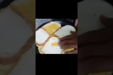 #today breakfast bread omelette#food #trainingvideo #healthy #homemade #cooking #breakfastfood