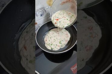 Oats omelette Recipe||Healthy Breakfast Recipe||#youtubeshorts #shorts #cookingrecipes #healthy