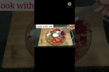 Healthy weight loss salad recipe#shortvideo #food #youtubeshorts #snack #streetfood #cooking