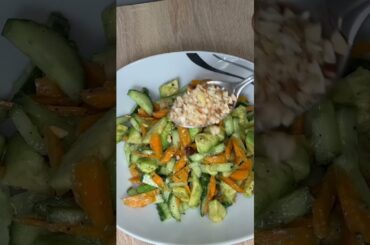 Crunchy Healthy Recipe #short #food #salad #healthy #subscribe # homemade #foodmemes #easy #fun