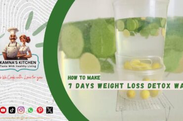 The Best Detox Water Recipes for Weight Loss and Energy | 7 Days challenge