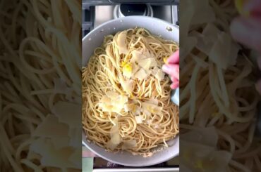 Creamy Lemon Garlic Pasta
