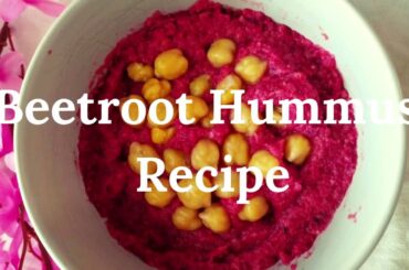 Healthy Nutritious Beetroot Hummus Dip Recipe | Quick and Easy Recipe #quickrecipe #healthyrecipes