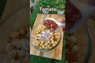 Makhana Chat Recipe | weight loss recipe | healthy snacks recipe  #shorts #shortsfeed #viral