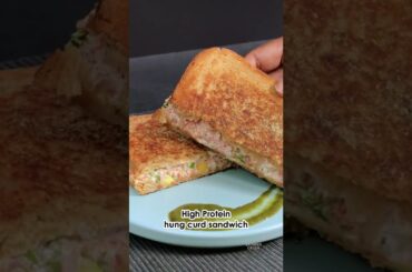 Hung Curd Sandwich #HighProtein | Eateries Crush