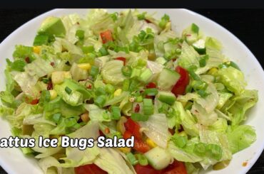 Lettuce salad recipe | Healthy salad | Salad dressing #food #healthy #salad #theroastedrecipes