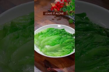 EASY VEGAN LETTUCE SALAD RECIPE #veganrecipes #vegetarian #lettuce #salad #cooking #chinesefood