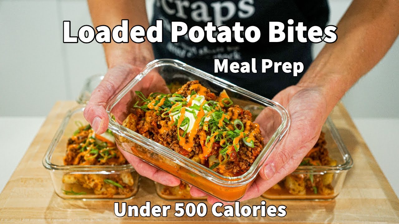 Loaded Potato Bites Meal Prep Under 500 Calories | Episode 11 Loaded Potato Bites Meal Prep Under 500 Calories | Episode 11