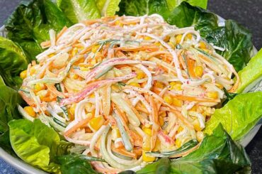 Japanese Kani Salad Recipe | Healthy and Easy to Prepare Kani Salad
