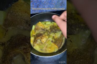 Healthy fish curry with bottle gourd recipe #healthy #lunch