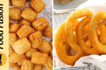 2 Crispy Potatoes Snacks Recipes by Food Fusion