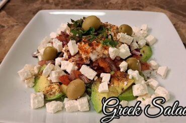 Greek Salad l Quick n Easy Greek Salad Recipe l Healthy Salads l My Own Recipes l Foodies l Salads