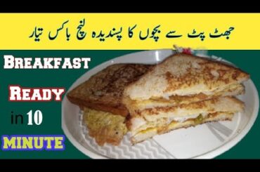 Healthy Breakfast ||Egg bread Sandwich Recipe|| Kids Tiffin ||Cheese egg bread ||by cook shok food