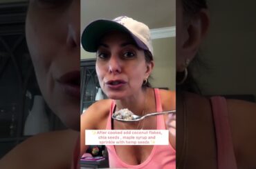 Delicious Blueberry Oatmeal Recipe | Healthy & Nutritious #WeightLossRecipes #OatmealIdeas #shorts