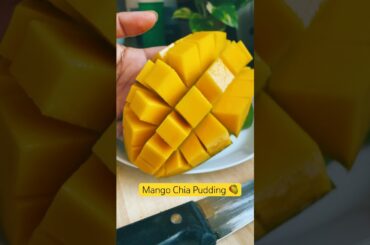 Mango Chia Pudding | Breakfast Recipe #shorts #healthybreakfast #mangochiapudding #chiapudding