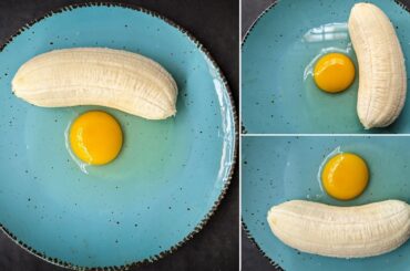 Combine Egg With Banana & Make This Delicious Recipe | Simple Breakfast Recipe | Quick Snacks