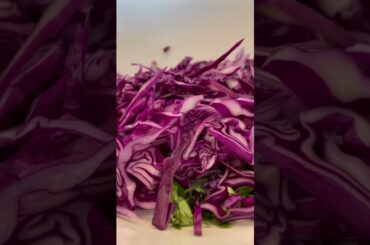 Asian Rainbow Salad #shorts #viral #fyp #trending #chef #cooking #healthy #food #salad #recipe