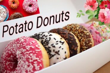 Potato Donuts recipe by sadiqa || Aloo Donuts @sadiqafoodvlog