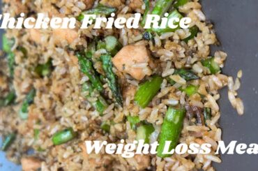 Chicken fried rice | Healthy food recipes | Healthy recipes for weight loss | Dinner Ideas |