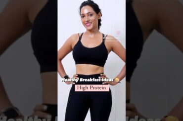 Easy Healthy High Protein Breakfast Recipe for a quick healthy breakfast #shorts #youtubeshorts