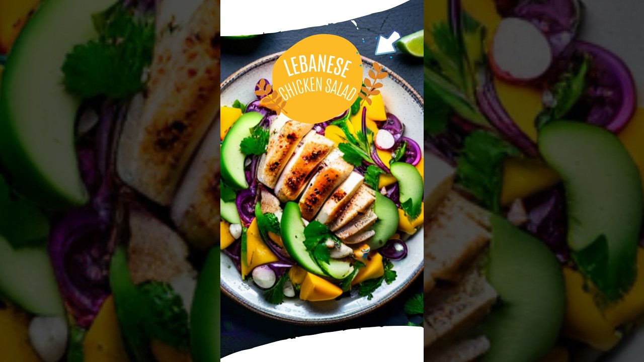 How to make chicken salad | Lebanese chicken salad Vibrant and flavorful #chickensalad How to make chicken salad | Lebanese chicken salad Vibrant and flavorful #chickensalad