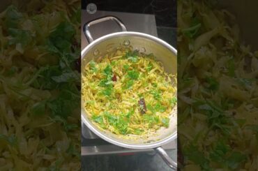 Cabbage Stir Fry | Quick & Yummy Side Dish/Salad #recipe #healthy #tasty #veggies #cooking #shorts