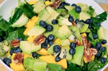 How to use mango on salad? Healthy and quick salad recipe only 10 minutes /Rana's Recipes/ lifestyl