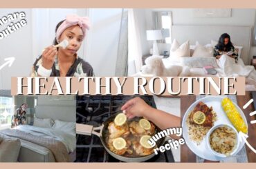 MORNING SKIN CARE ROUTINE | HEALTHY RECIPE IDEA // LoveLexyNicole