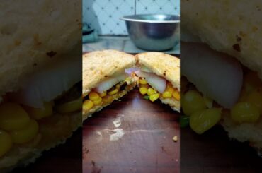Healthy Sweet corn Sandwich #youtubeshorts #food #recipe #shorts #cheflife #healthyfood #foodie