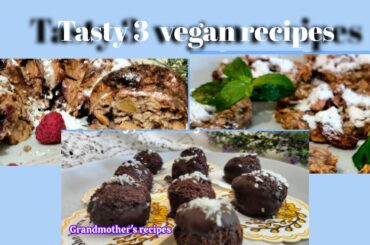 3 healthy recipes from 3 glasses of oatmeal! Grandmother's Recipes! Cooking! bakery