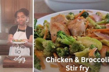 Chicken and Broccoli Stir Fry Easy and Quick! | Healthy Dinner Recipe