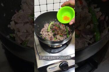 MUTTON LIVER - Healthy homemade dish | Immune booster #cooking #healthy #food #shorts