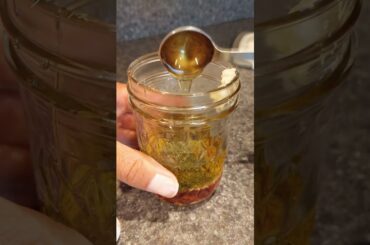No Salt/No Sugar Salad Dressing #healthy #homemade #shorts