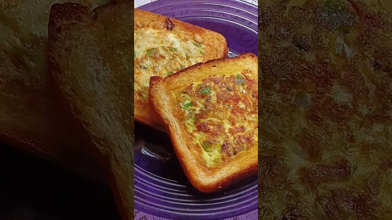 Bread pocket omelette toast/healthy breakfast recipe #shorts Bread pocket omelette toast/healthy breakfast recipe #shorts
