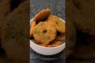 Healthy snacks crispy sanagala vada recipe #shorts