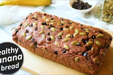 How To Make Healthy Banana Bread | Ragi/ Millet Banana Bread | Healthy Banana Bread Recipe
