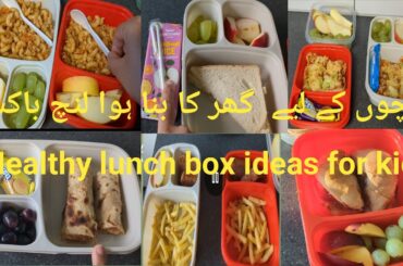 Healthy lunch box ideas for kids whole week/Asian family in Denmark