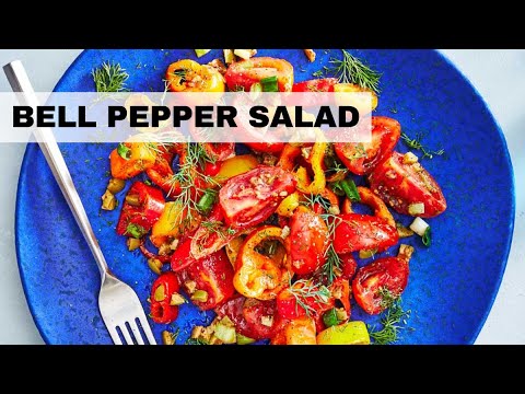 How To Make Tomato And Bell Pepper Salad! (Easy, Healthy Salad Recipe) How To Make Tomato And Bell Pepper Salad! (Easy, Healthy Salad Recipe)