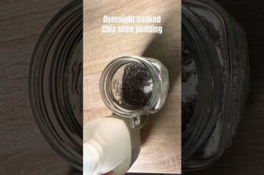 Chia seed pudding #breakfast #healthy #weightloss #chiaseedspudding