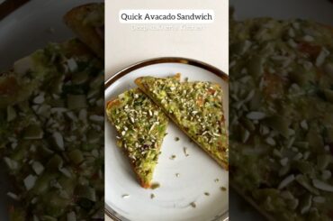 AVOCADO SANDWICH -Most Healthy Breakfast #shortsrecipe #shorts #short #yt #avocadosandwich #avocado